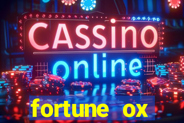 fortune ox horários pagantes